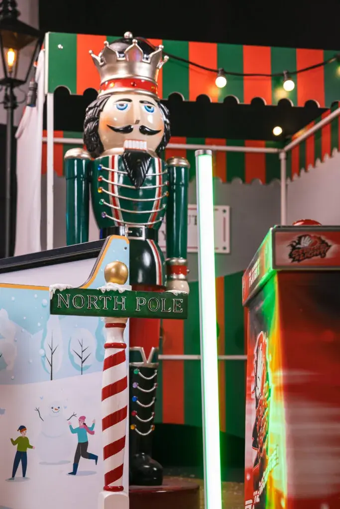 Christmas event setup