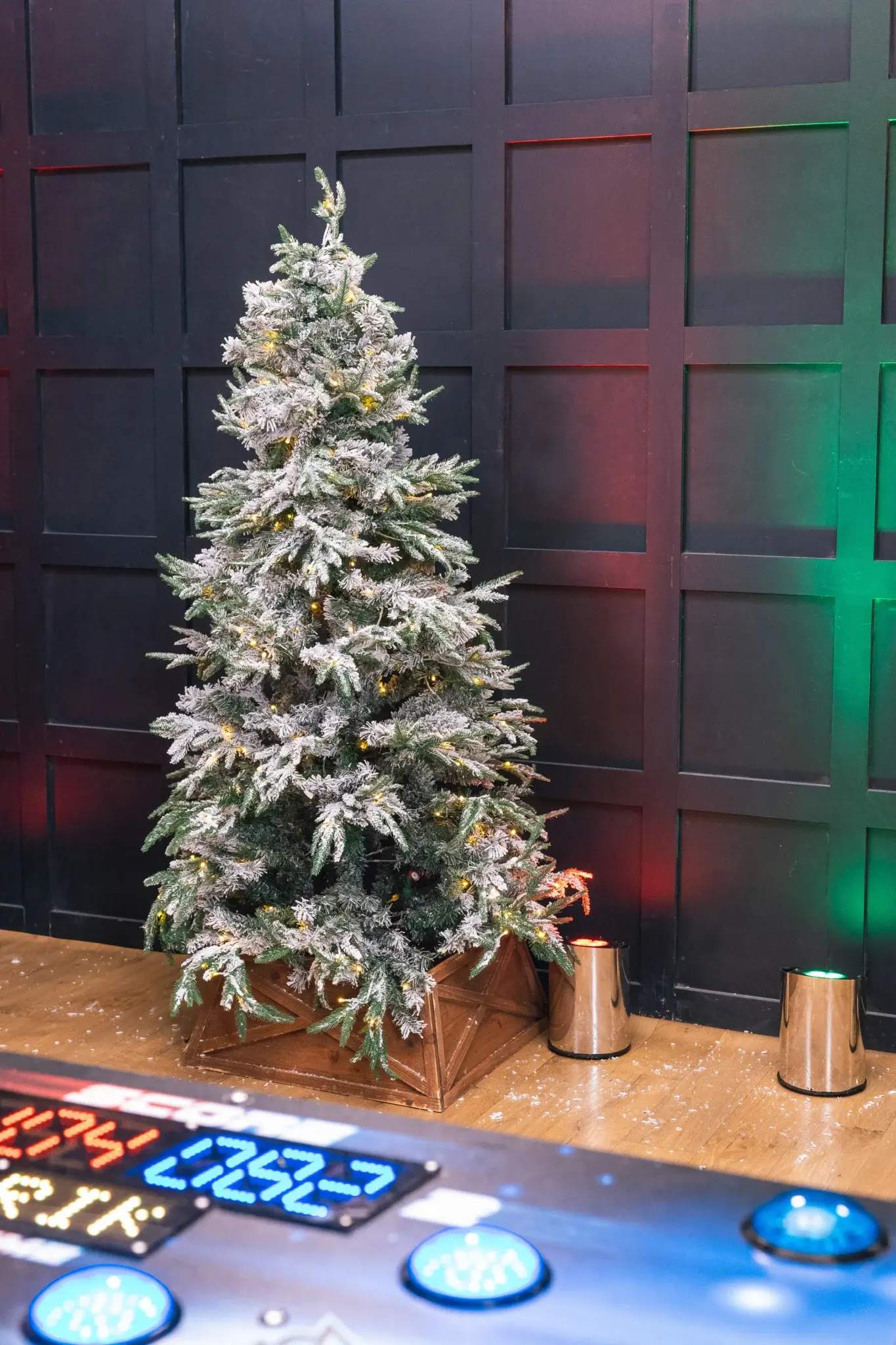 Christmas event setup
